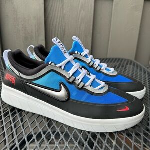 Nike SB Nyjah Huston II x Samborghini collaboration skate shoes in men’s size 9